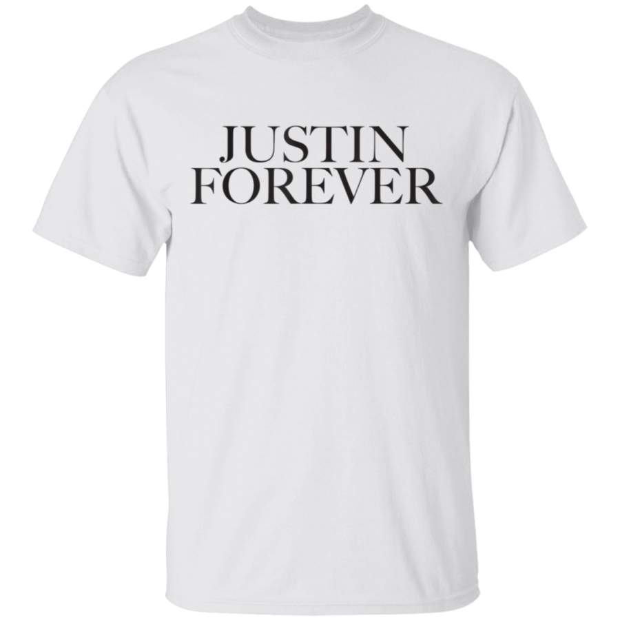 Mens Justin Bieber Justin Forever TShirt