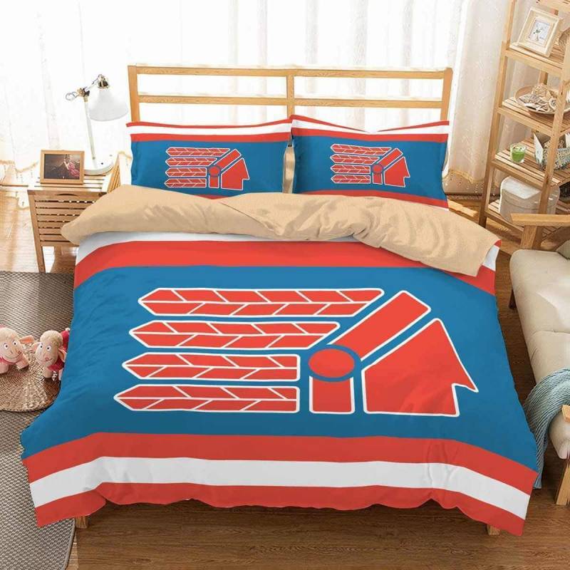 3D Customize Cleveland Indians Bedding Set Duvet Cover Set Bedroom Set Bedlinen