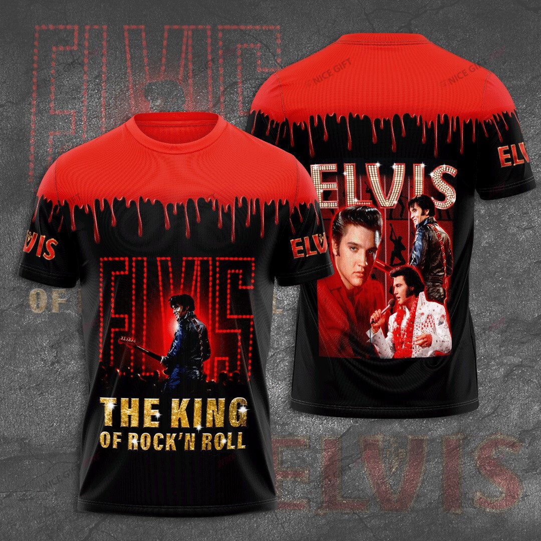 Elvis Presley 3D T-Shirt 3Ts-S0A0