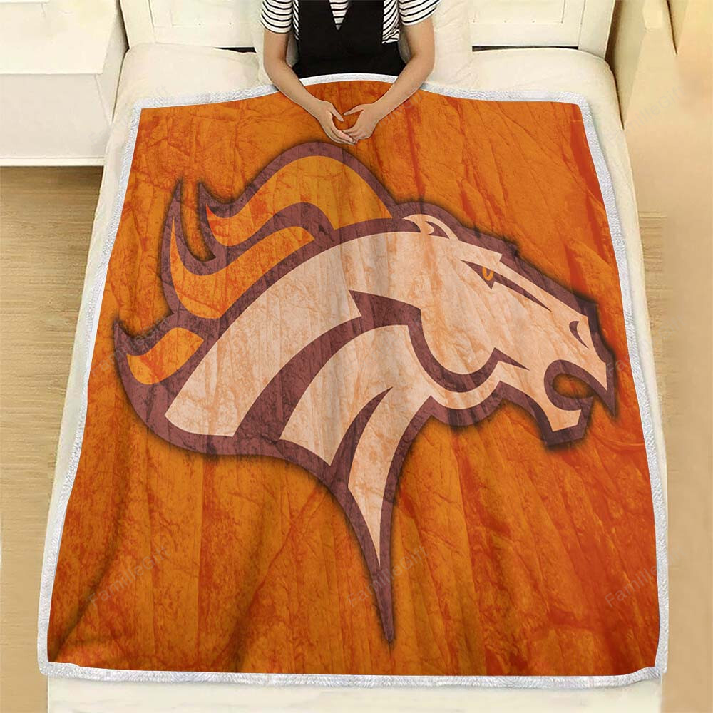 Denver Broncos  Fleece Blanket – Soft Blanket, Warm Blanket