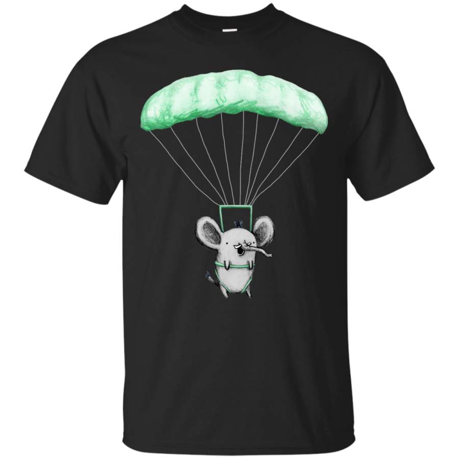 Elephants – Cutie Parachuting Elephant smile T Shirt & Hoodie