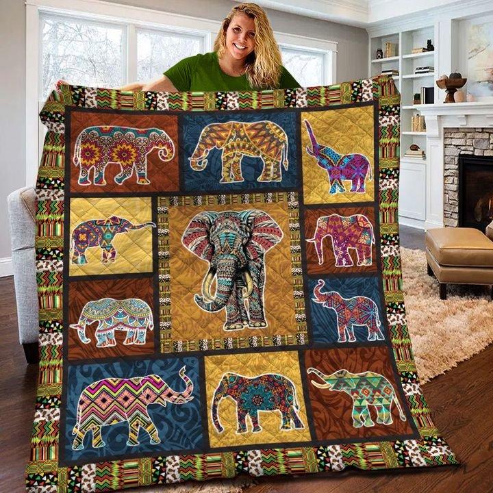 Mp2209 – Elephant – My Wander Life – Quilt