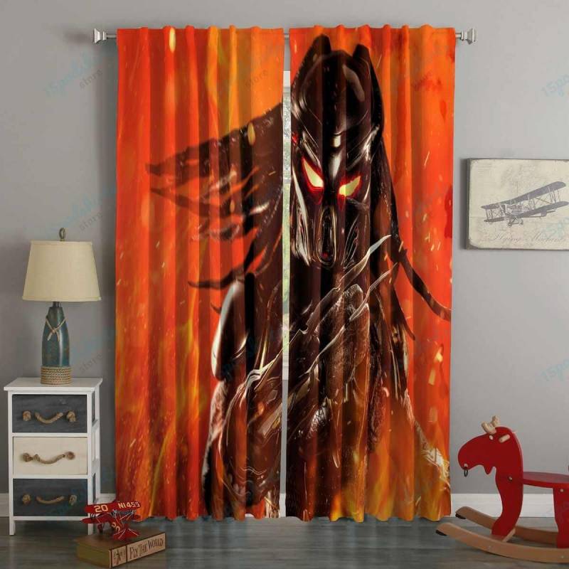 3D Printed The Predator Style Custom Living Room Curtains