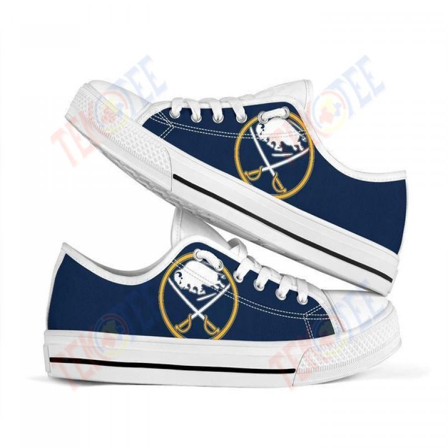 Mens Womens Buffalo Sabres Low Top Shoes Custom Print Footwear Converse Sneakers TMT839