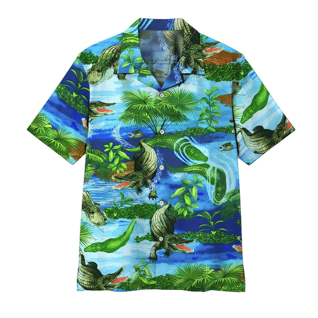 Crocodile Hawaii Shirt Unisex Adult Ha60461