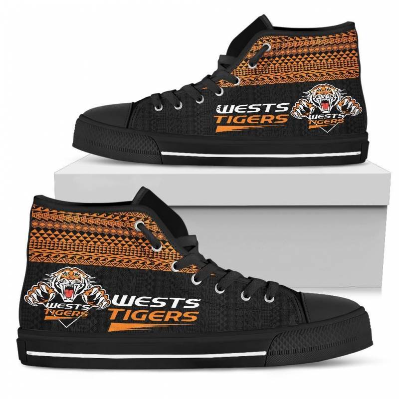 West Tiger Polynesian High Top Shoe – NRL Team – BN3912