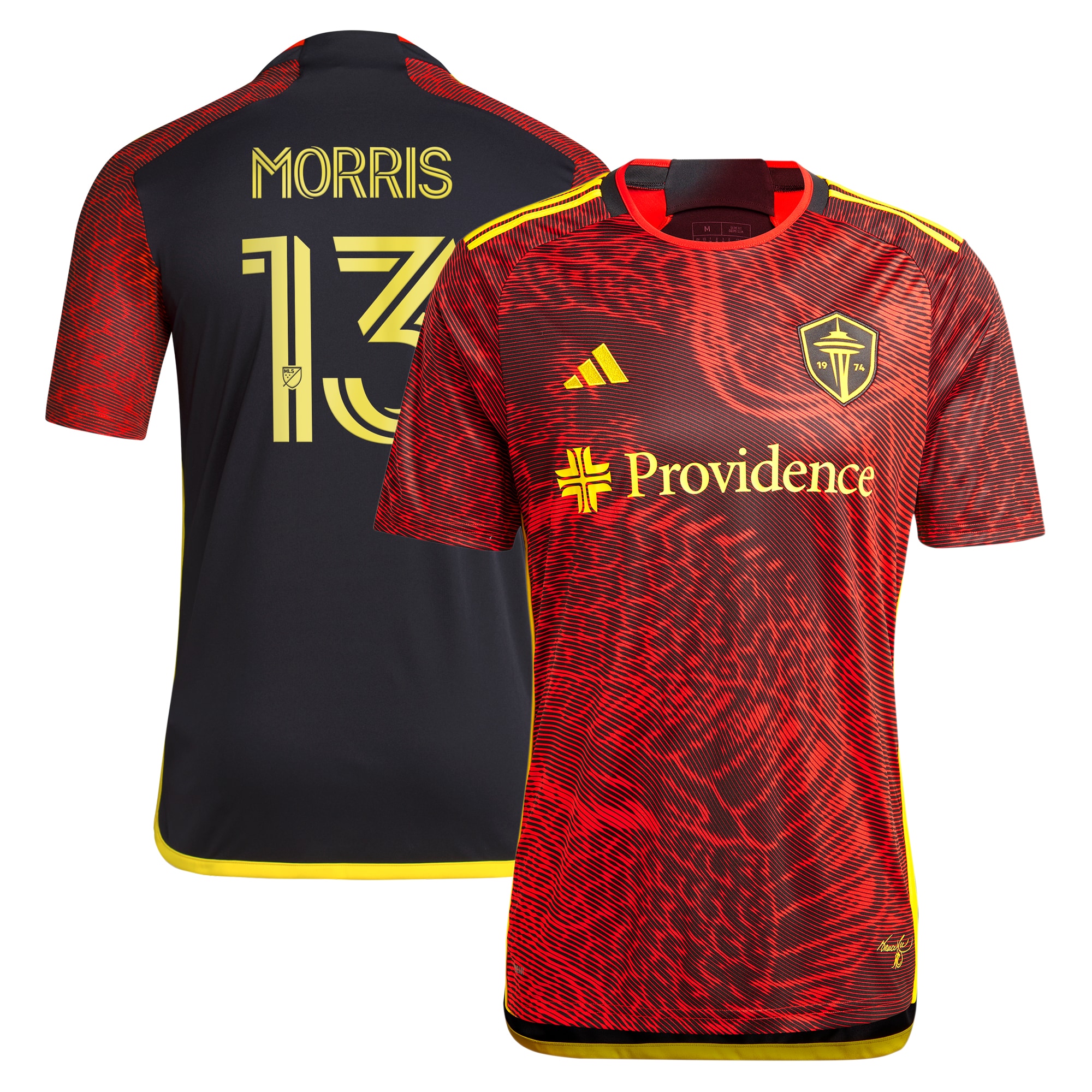 Jordan Morris Seattle Sounders FC 2024 The Bruce Lee Kit Replica Player Jersey  Red