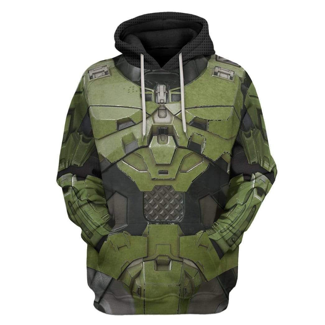 3D Halo Infinite Masterchief Cosplay Custom Hoodie Apparel