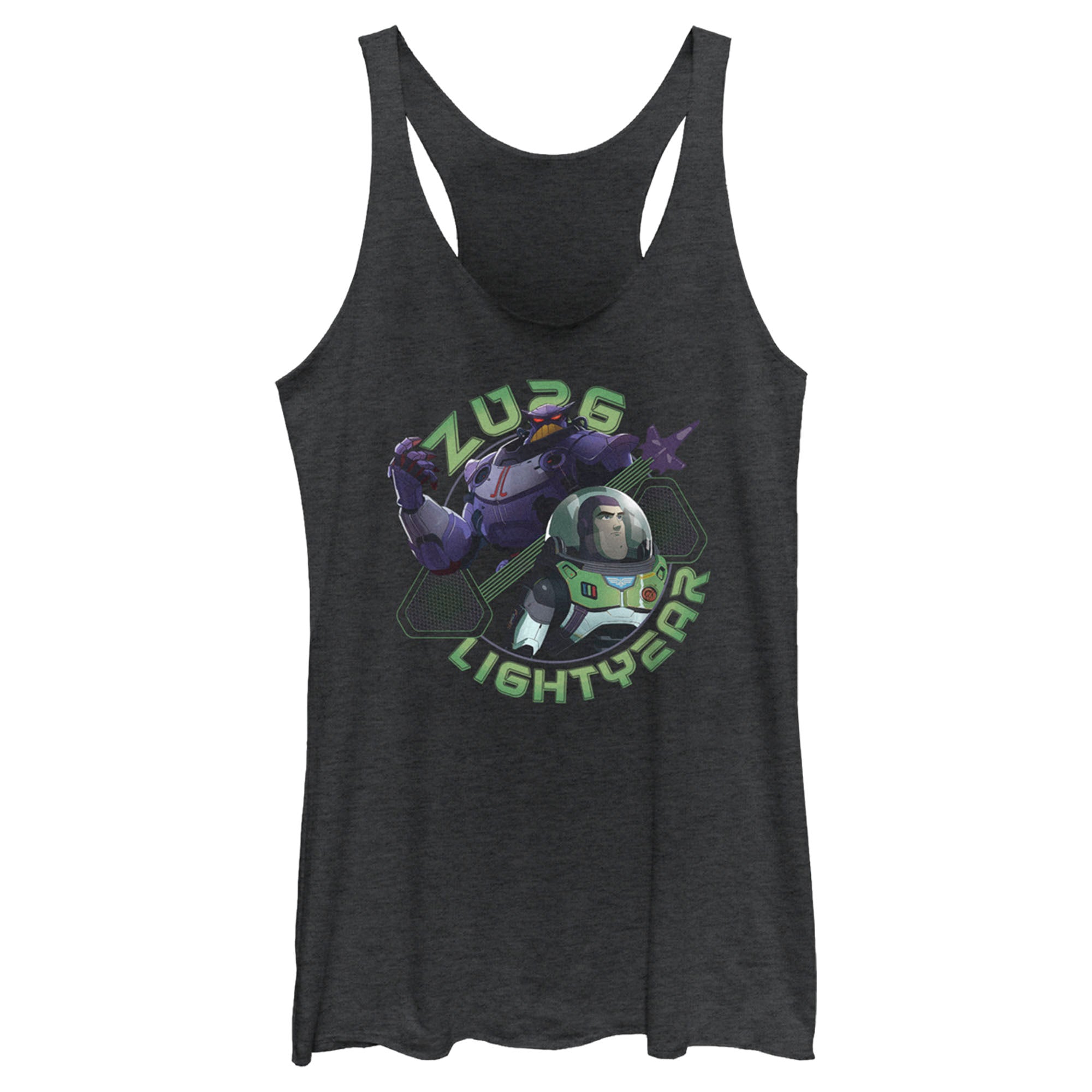 Women’S Lightyear Zurg And Lightyear Racerback Tank Top