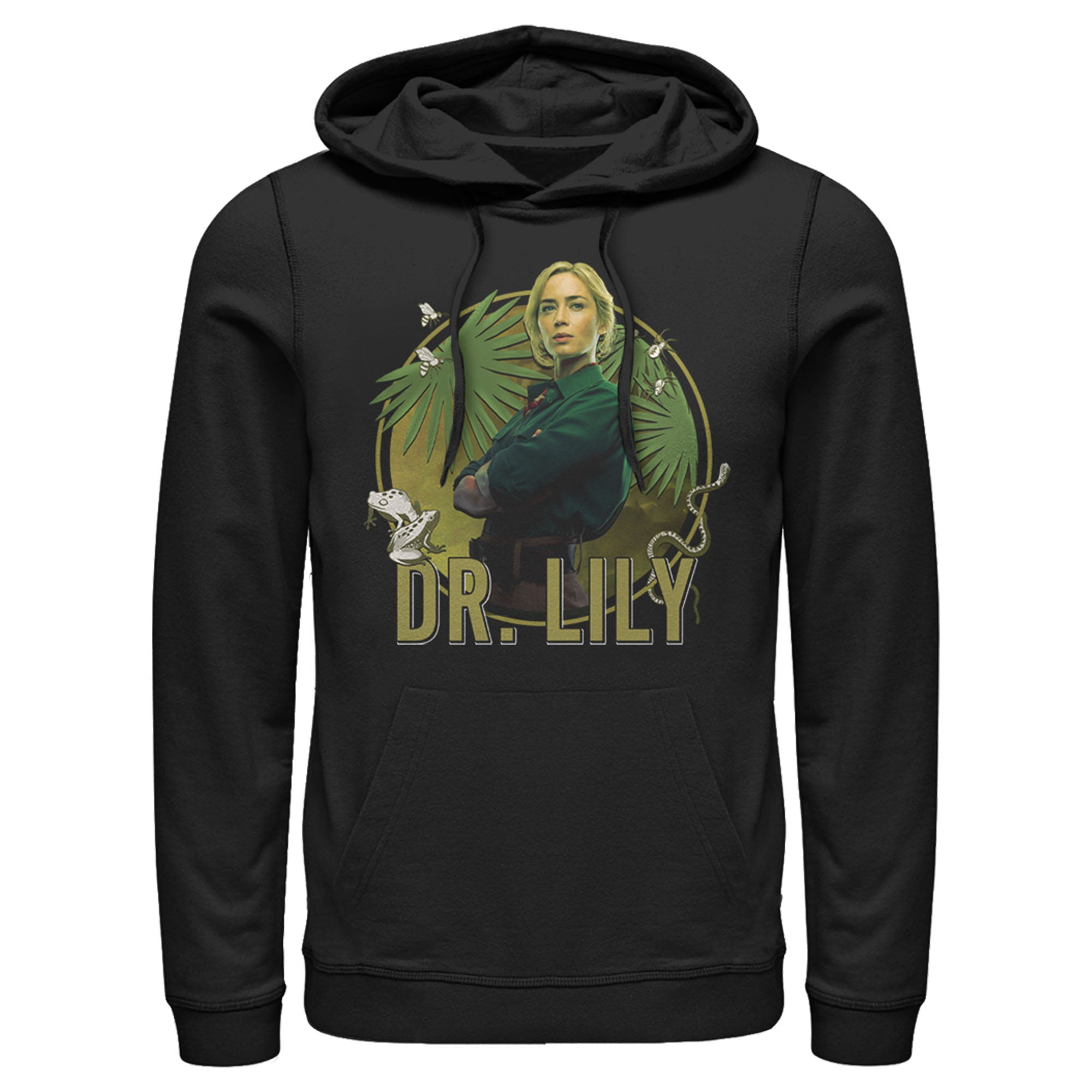 Jungle Cruise Men’S Dr. Lily Portrait  Pull Over Hoodie