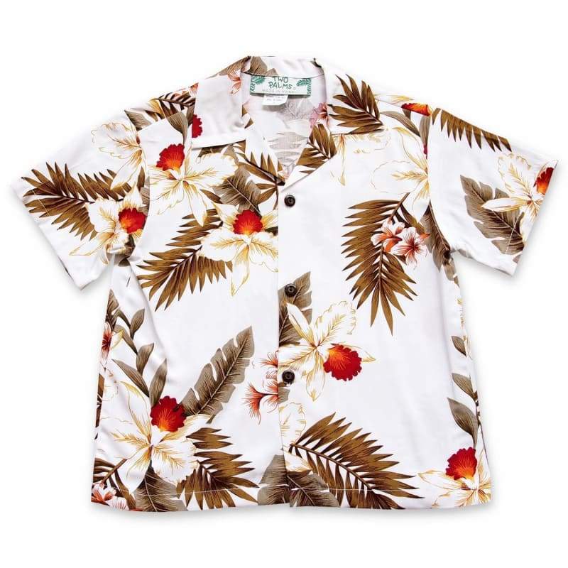 Moon White Hawaii Boy Shirt Ha67132