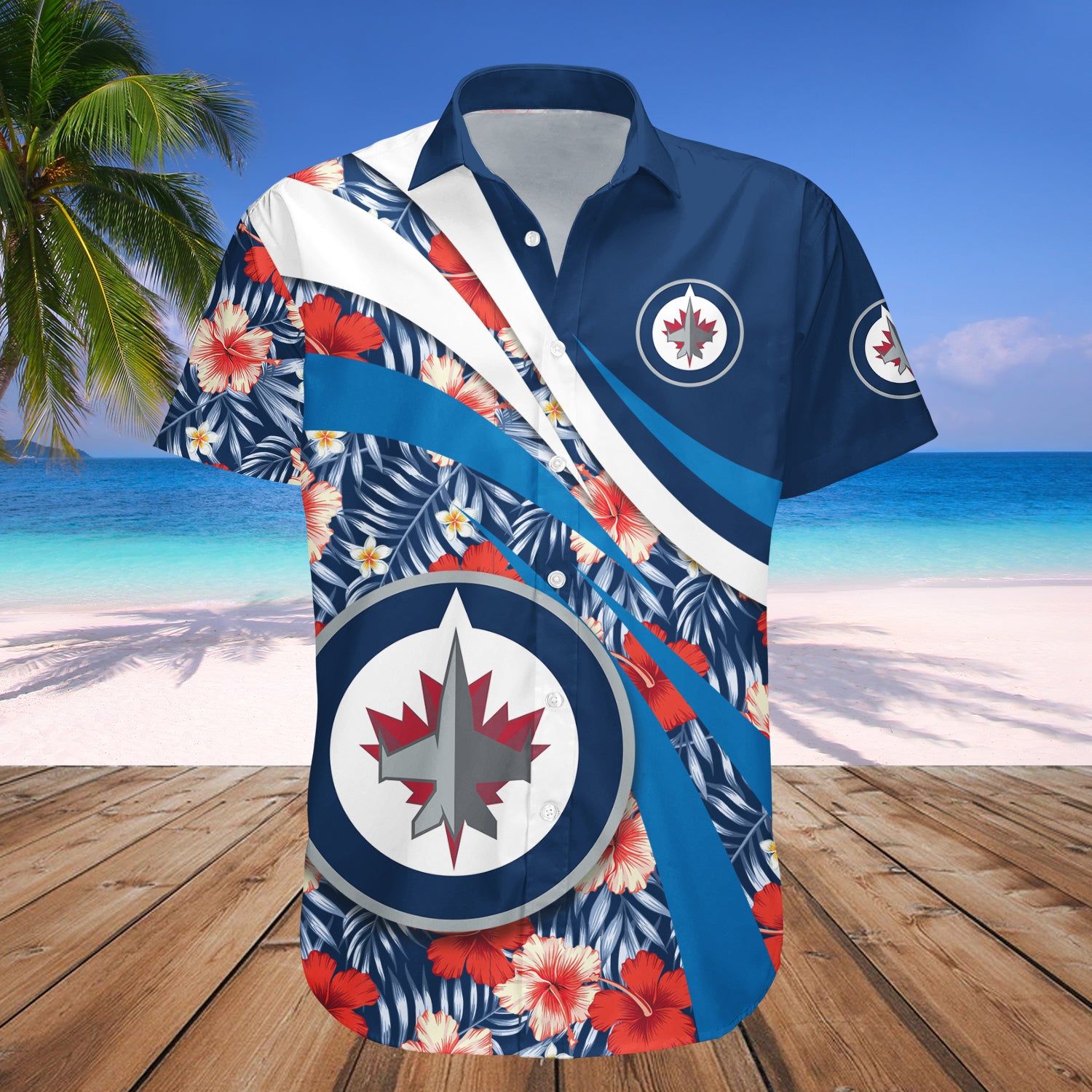 Winnipeg Jets Hawaii Shirt Set Hibiscus Sport Style – Nhl