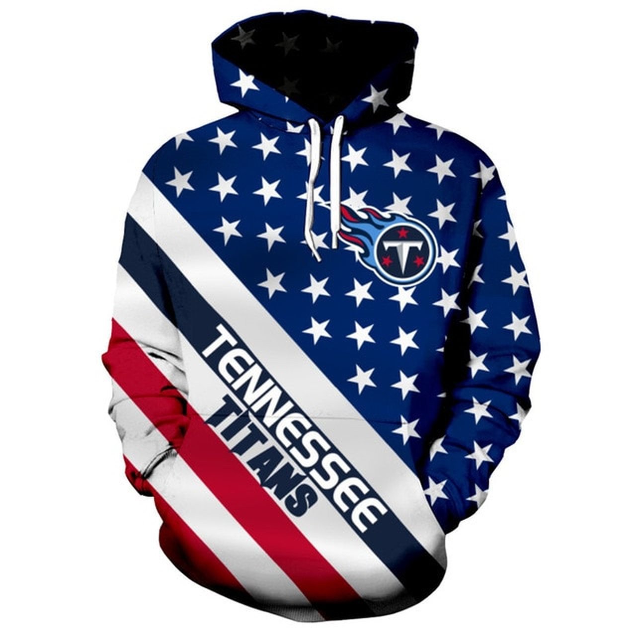 Tennessee Titans Style 8 24 Unisex 3D Hoodie Gift For Fans