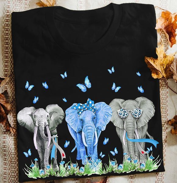 Three Elephants Diabetes YU1404373CL T-Shirt