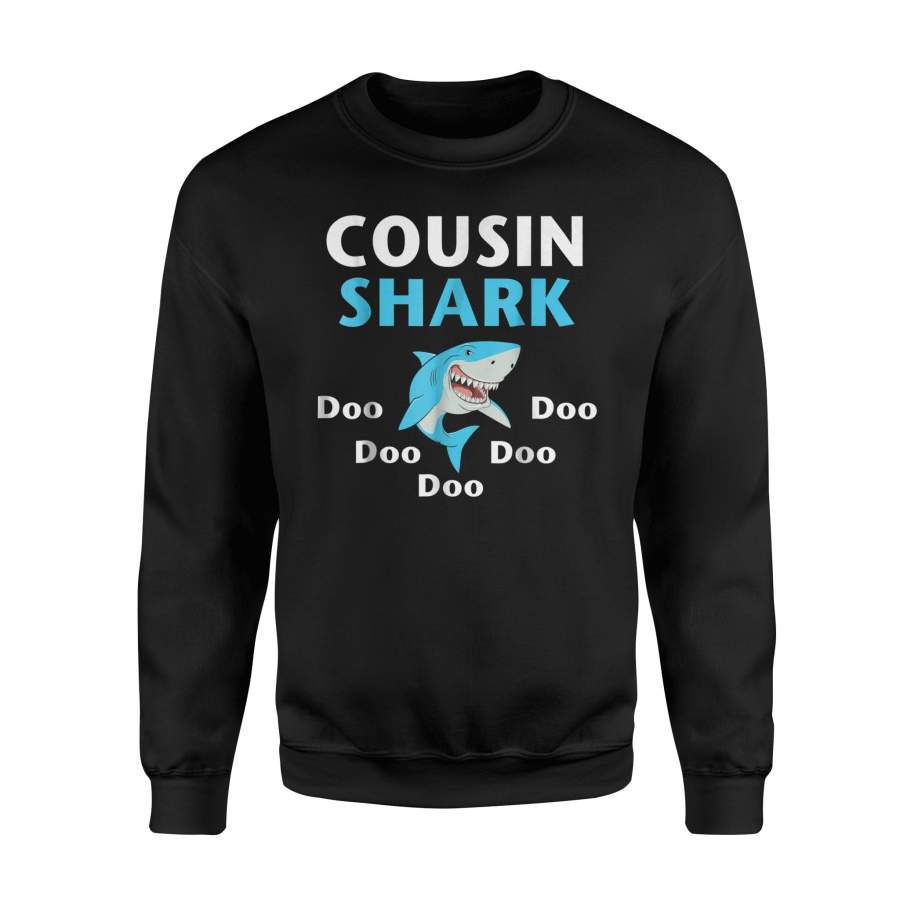 Cousin Shark Doo Doo Doo Sweatshirt