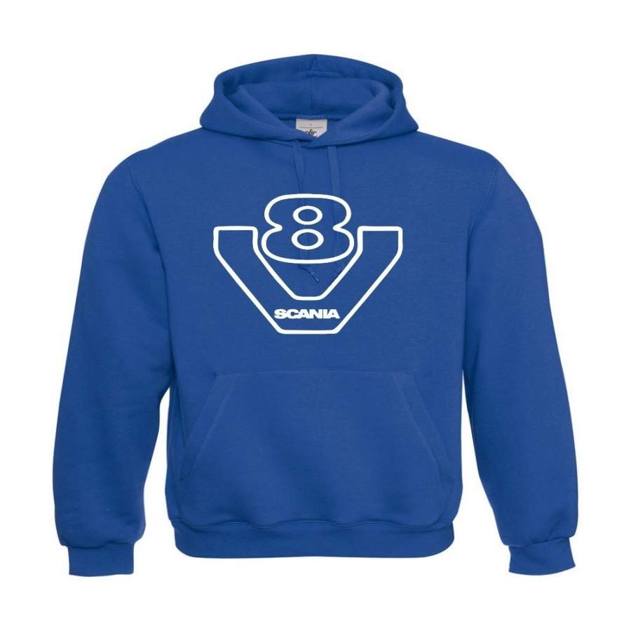 Herren Hoodie I Kapu I Scania V8 I Lkw I Bus I Sprüche I Fun Bis 3XL