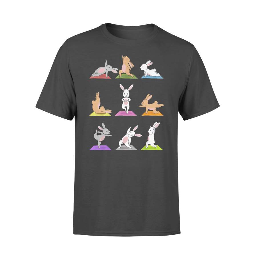 Bunny Yoga Funny Meditation T-Shirt