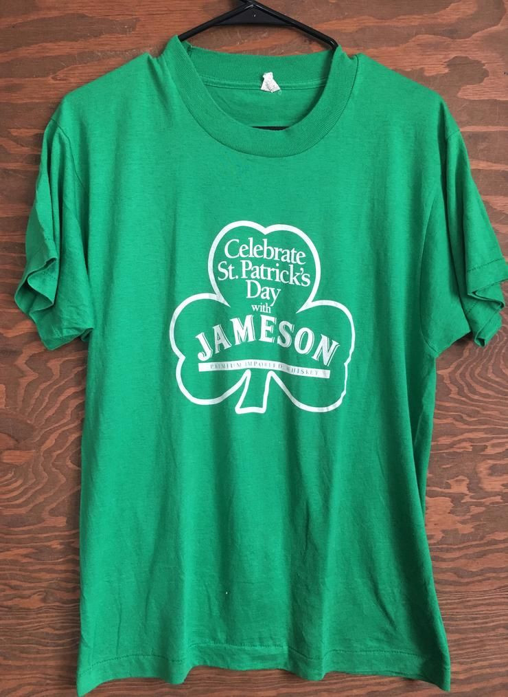 Jour De C Brer Patrick St Cru Avec Jameson Whisky Des Ann Es 1980 Shirt