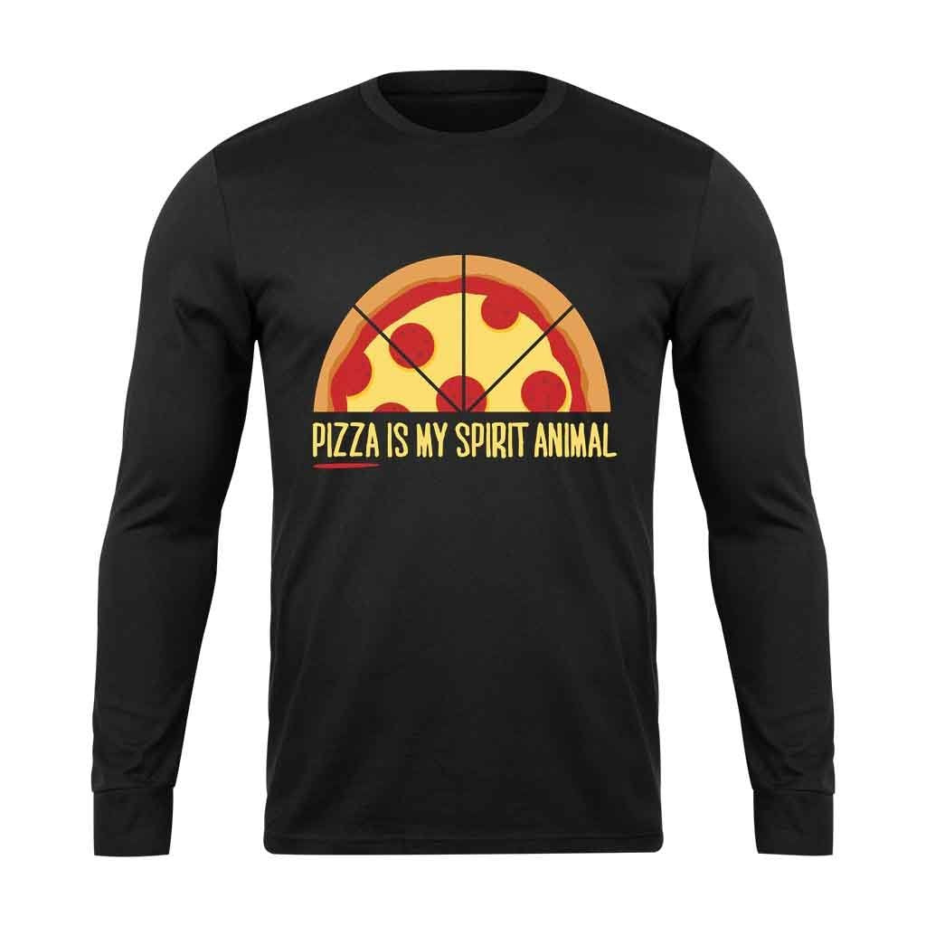 Pizza Is My Spirit Animal Long Sleeve T-Shirt