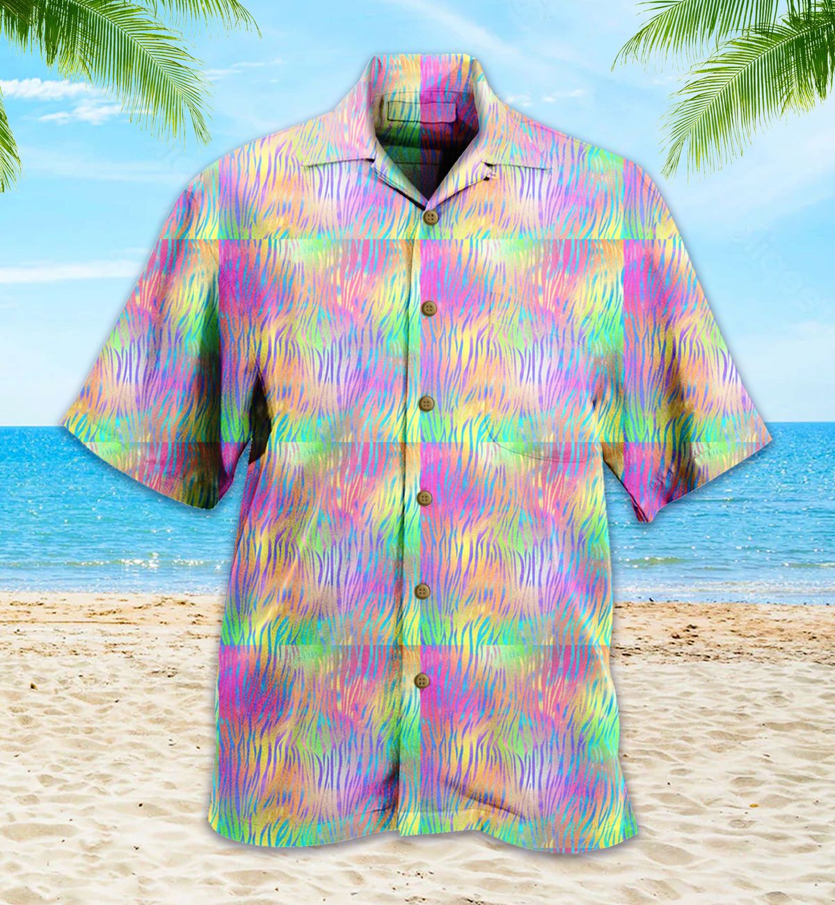 Purple Zebra Hawaii Shirt 19 Ha27079