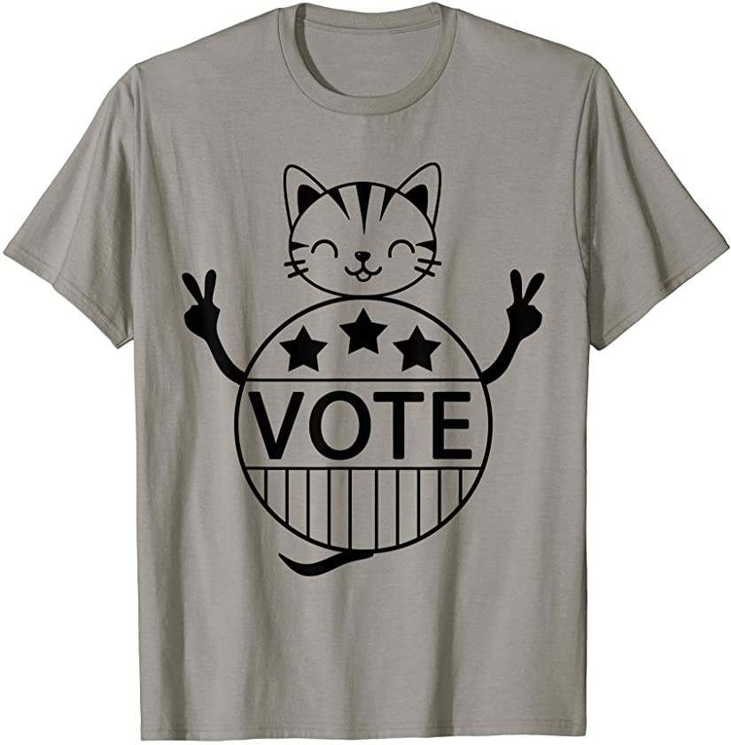 VOTE POLITICAL ELECTION NOVEMBER 2020 CAT KITTEN T-Shirt