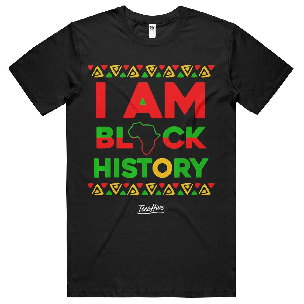 I Am Black History African American Black Pride Gift T Shirts