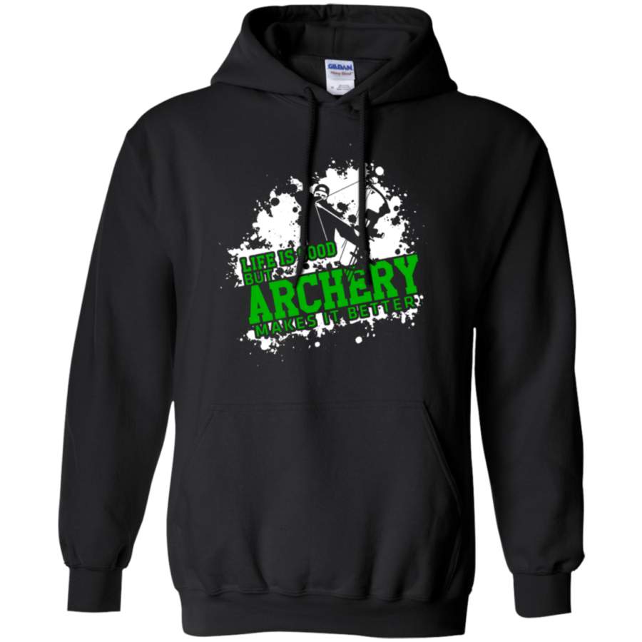 AGR Archery – Life Is Good, Archery Makes It Better Hoodie