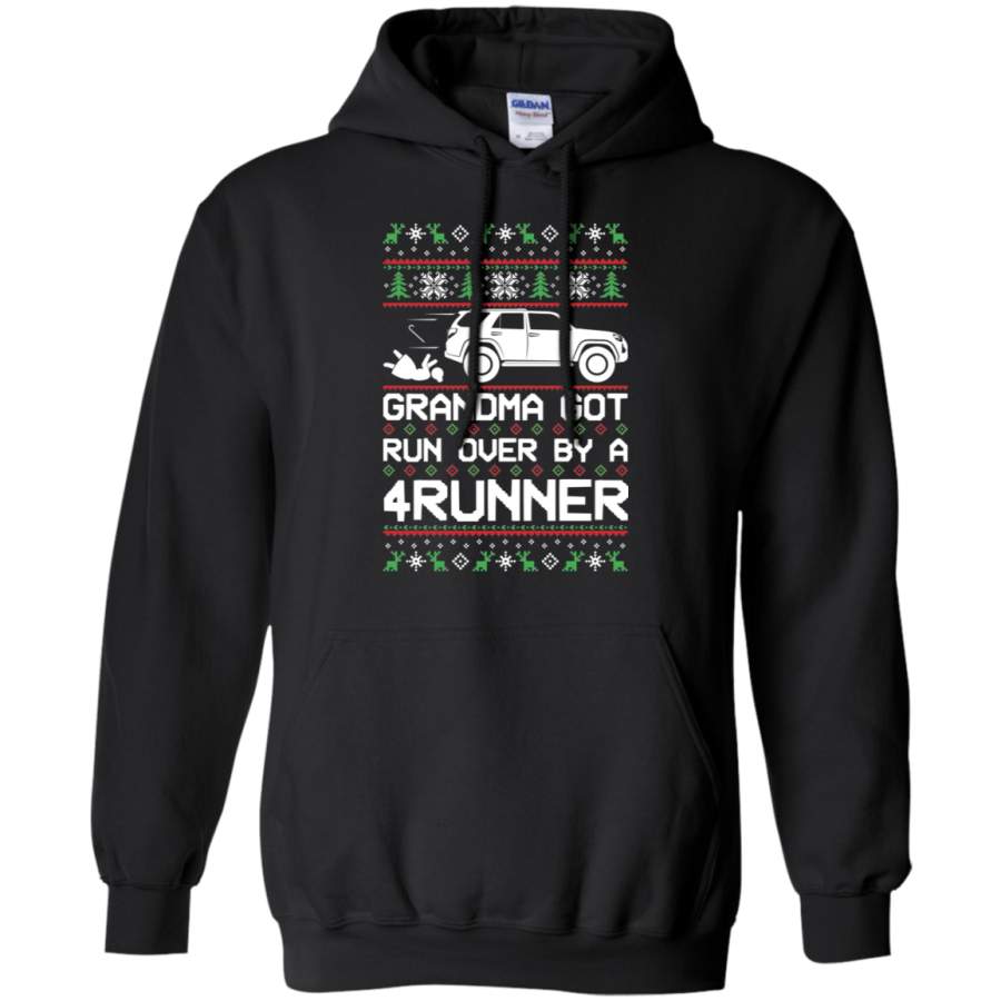 Toyota 4Runner Grandma Got Run Over Ugly Christmas Pullover Hoodie