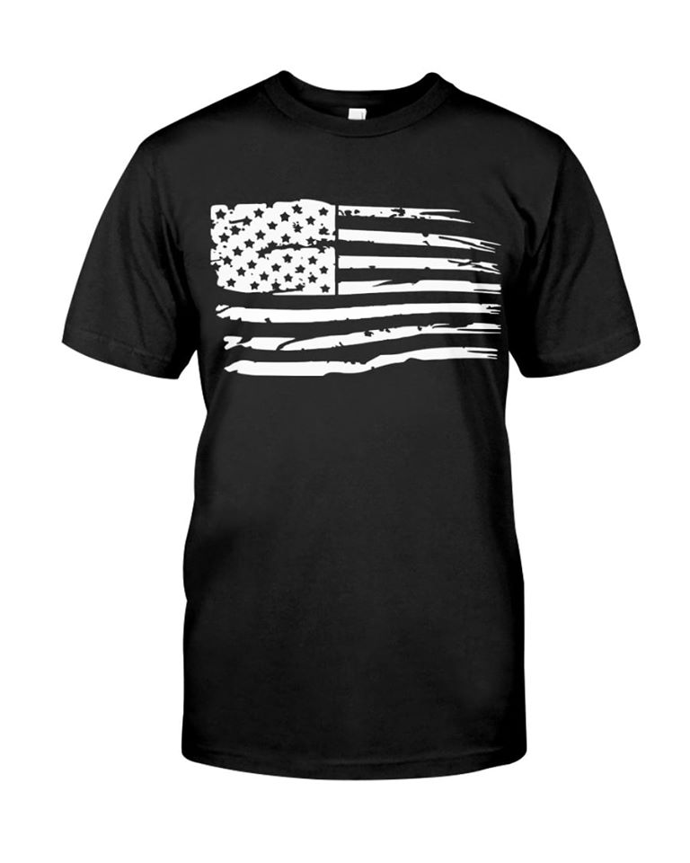 American Flag Cotton T-Shirt