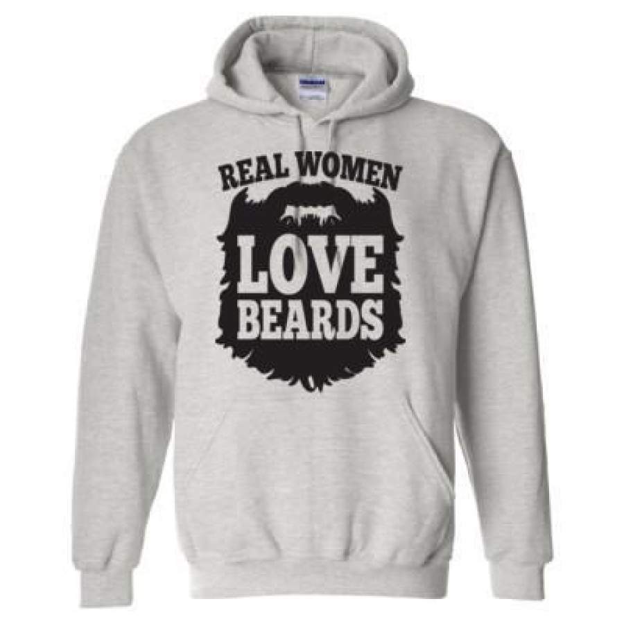 AGR Real Women Love Beards – Heavy Blend™ Hooded Sweatshirt