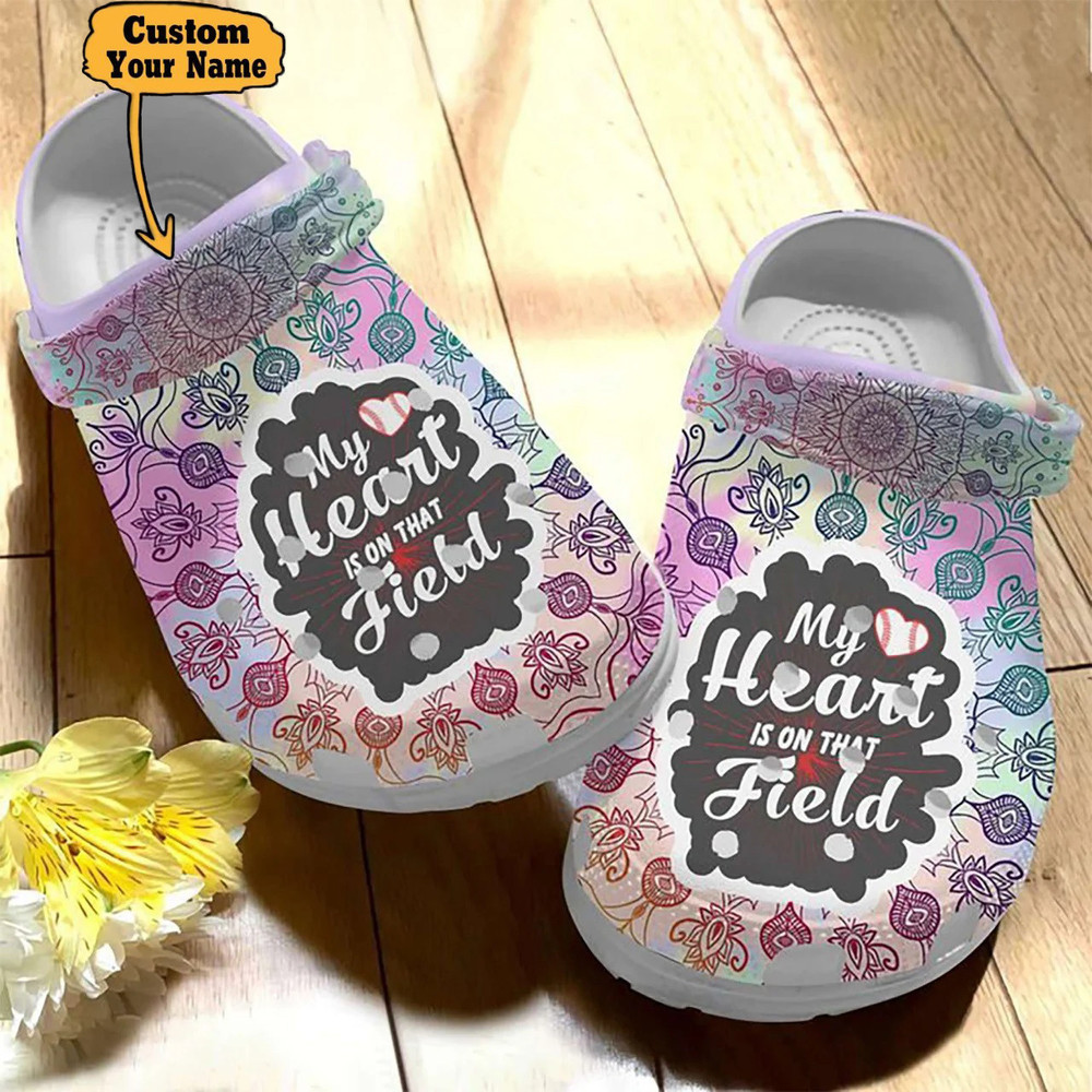 Colorful Crocs – My Heart Is On That Flied Clog Shoes For Men And Women