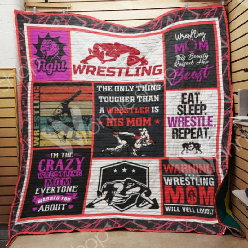 Wrestling Mom M1501 82O35 Blanket