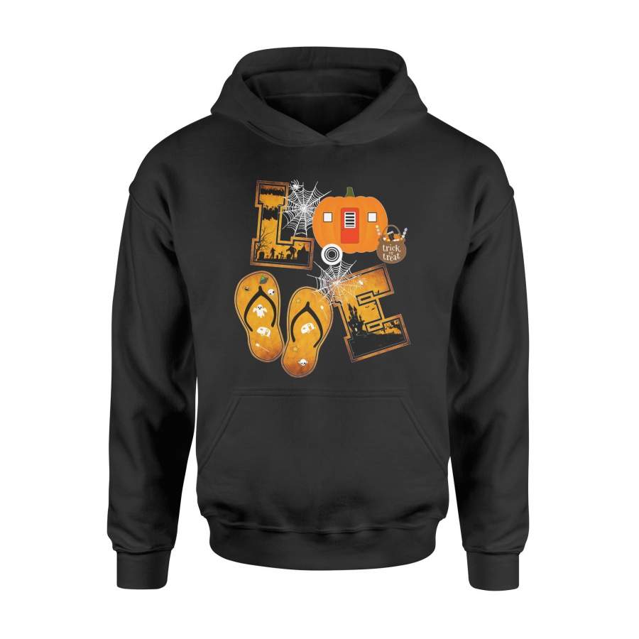 Camping Halloween Shirt and Hoodie- QTS75