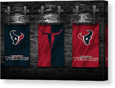 36 Houston Texans Joe Hamilton Canvas Print