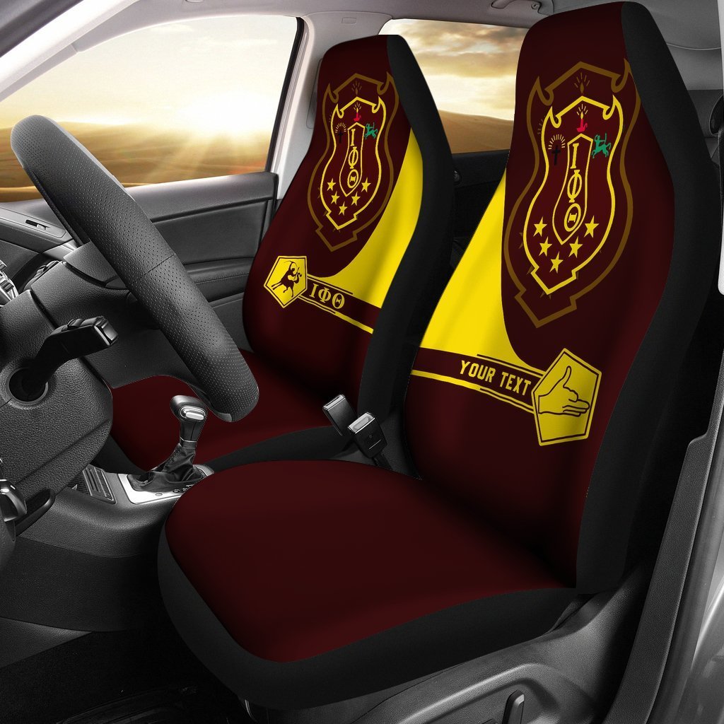 Greek Life  Car Seat Covers – Personalised Iota Phi Theta – Simple Style