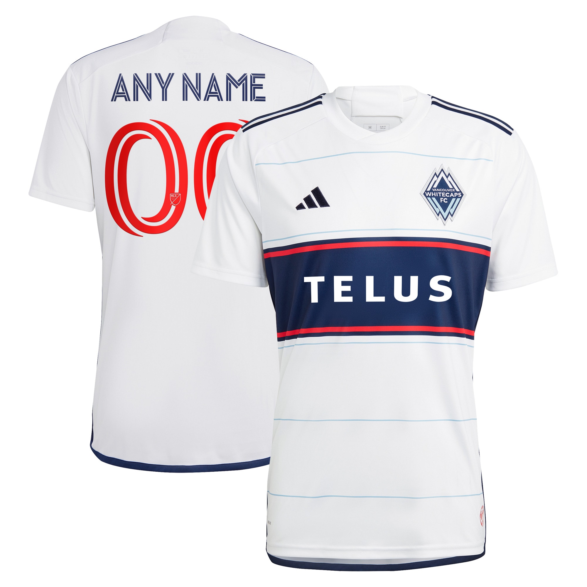 Vancouver Whitecaps FC 2023 Bloodlines Replica Custom Jersey – White