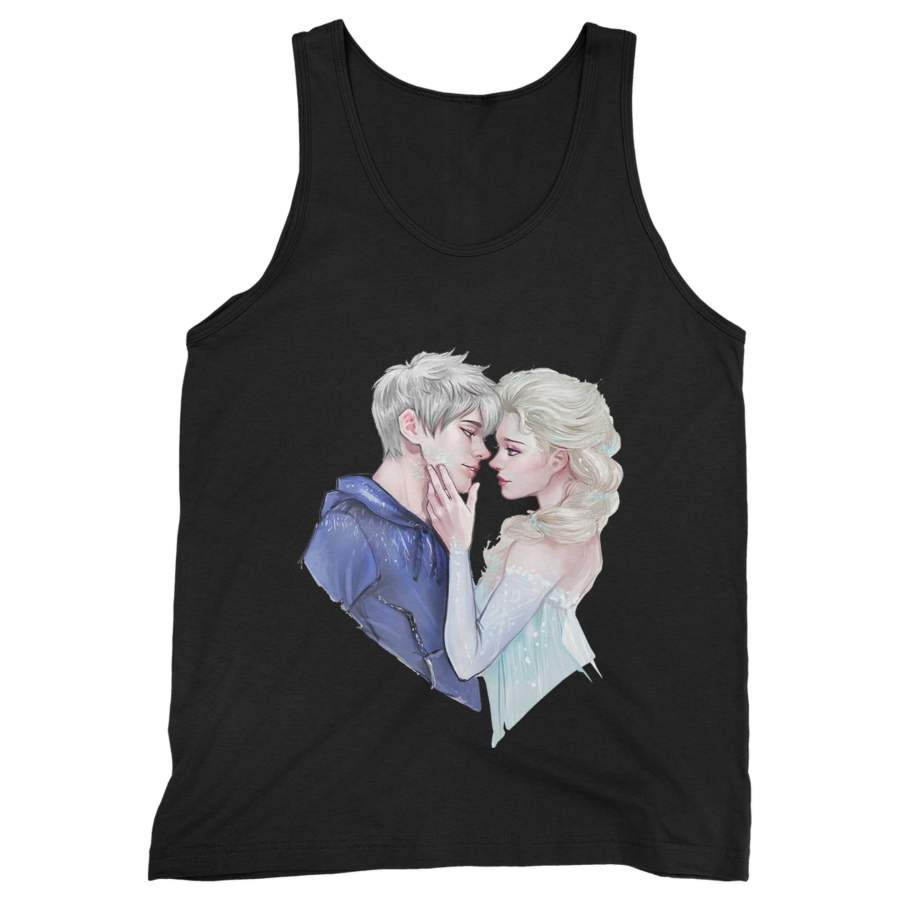 Jack And Elsa Frozen Man’s Tank Top