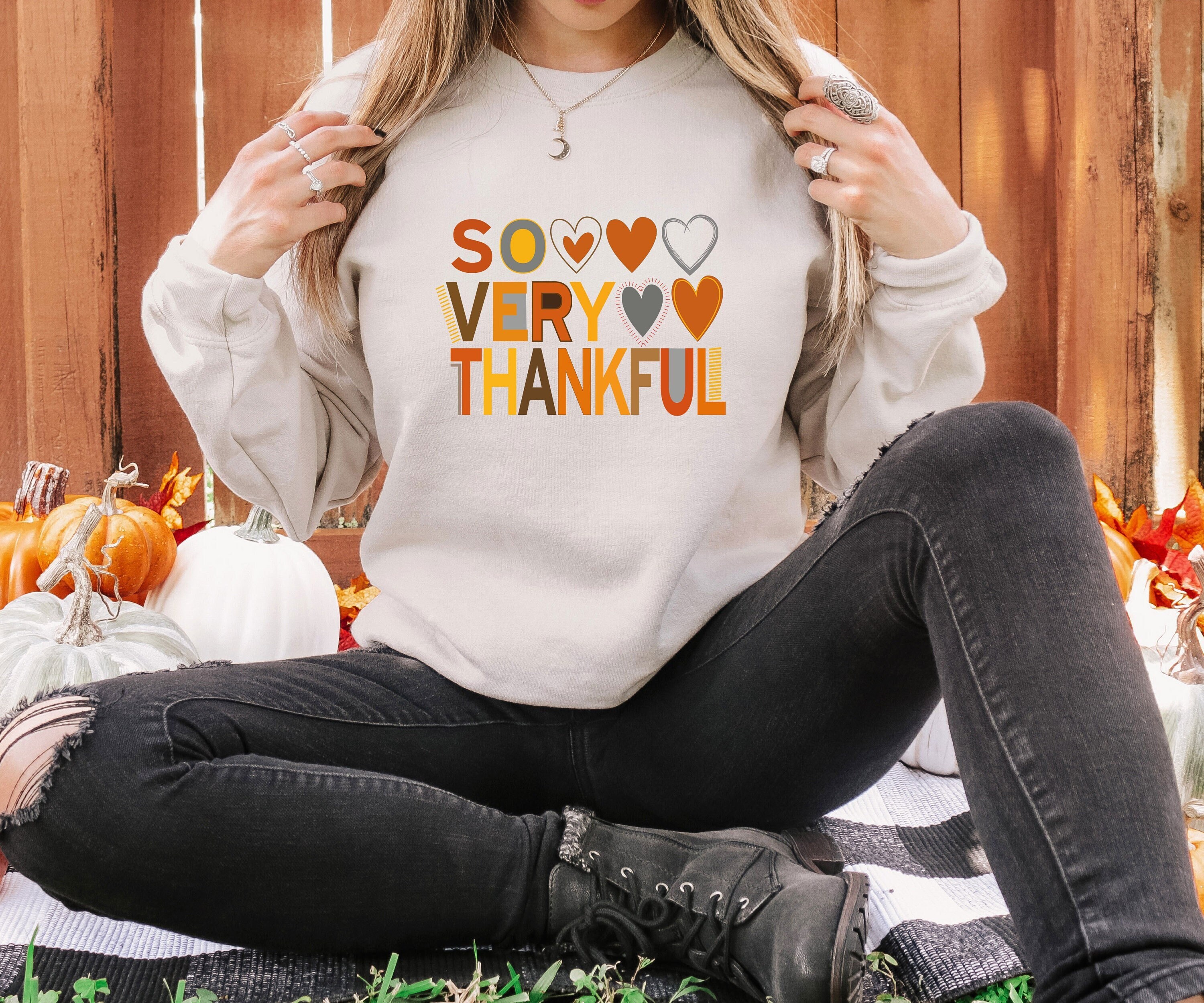 Cute Thanksgiving Sweatshirt, Women Thanksgiving Sweatshirt, Pumpkin Sweatshirt, Fall Shirt, Happy Thanksgiving, Autumn Sweater Jack-o'-lantern ShirtHome Style