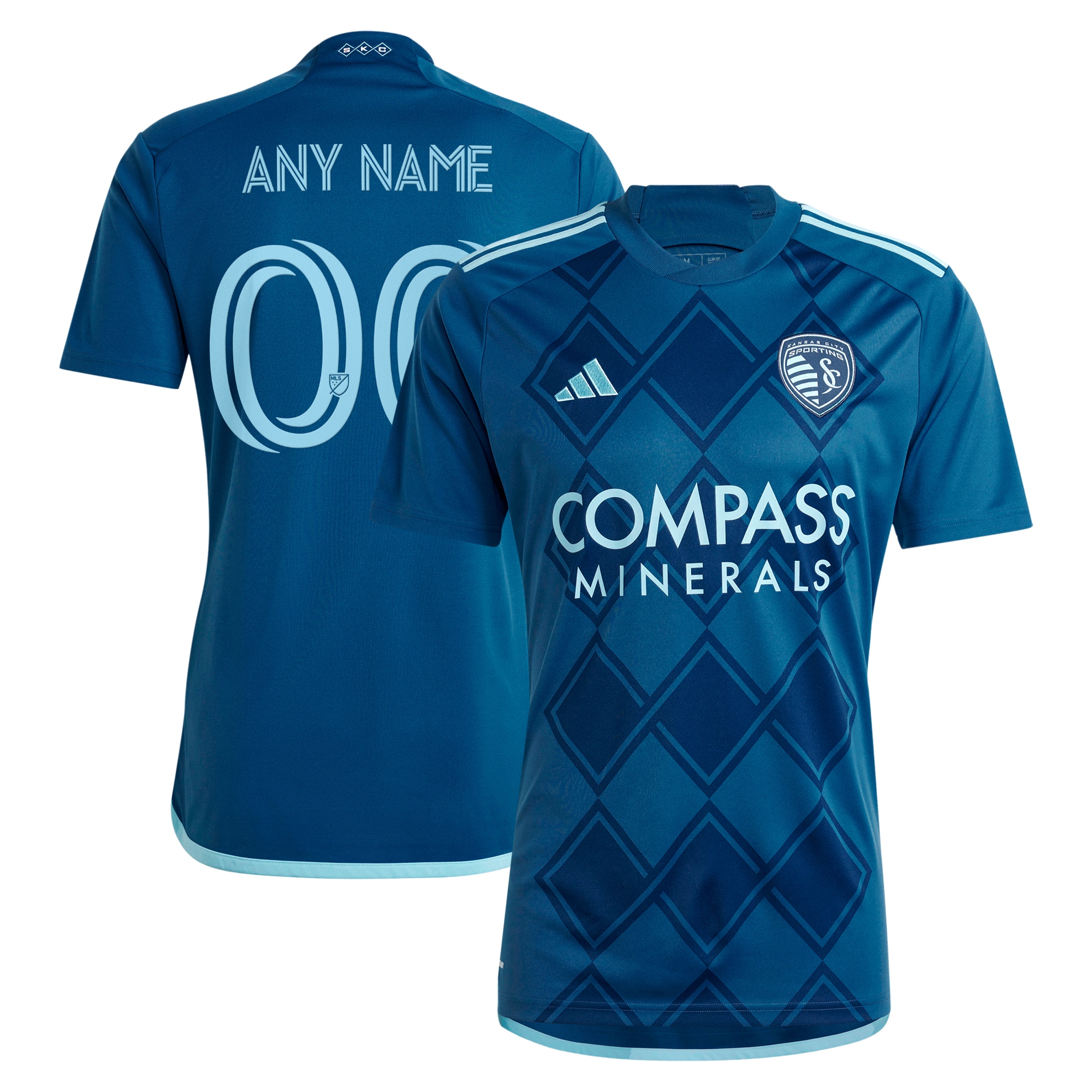 Sporting Kansas City 2024 Diamonds Our Forever Replica Custom Jersey  Navy