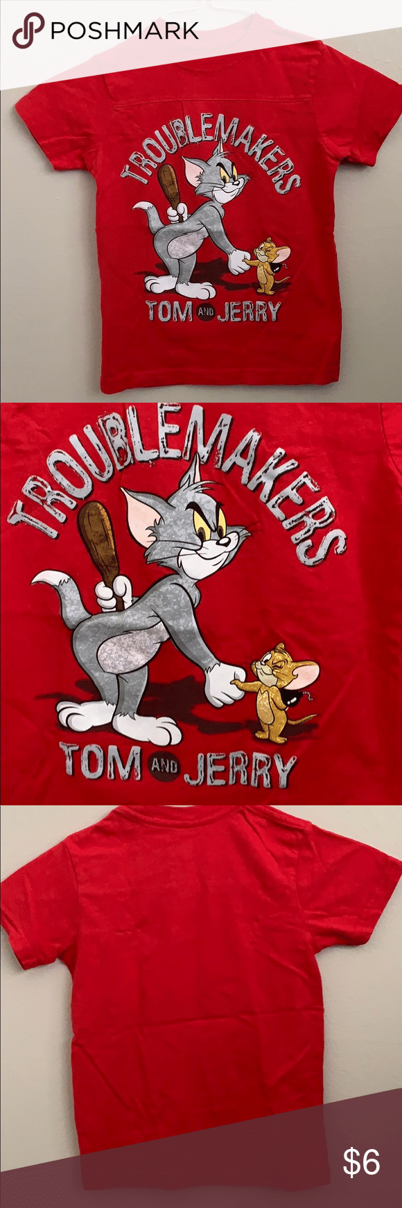 Shirt Tom And Jerry Shirt Worn Once In Great Condition Tom And Jerry Shirt