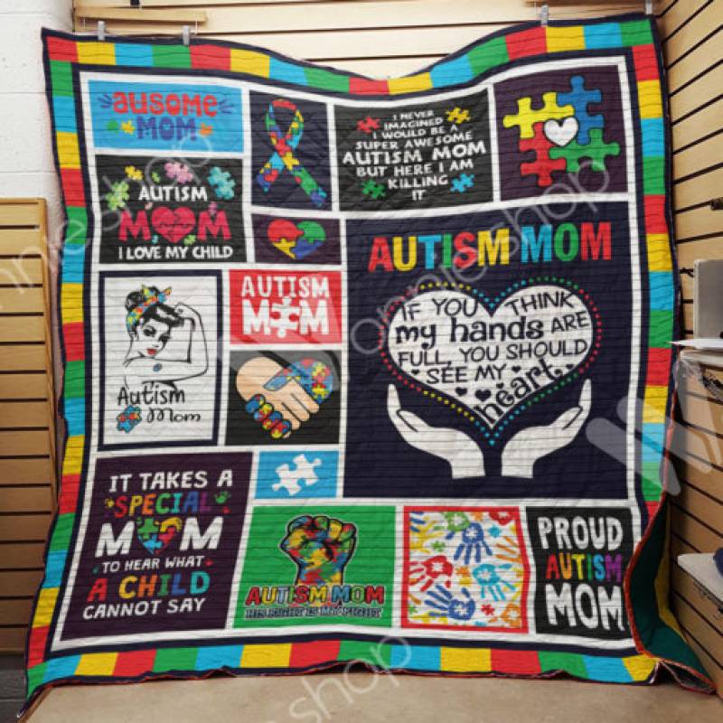 Autism Mom M1201 83O38 Blanket