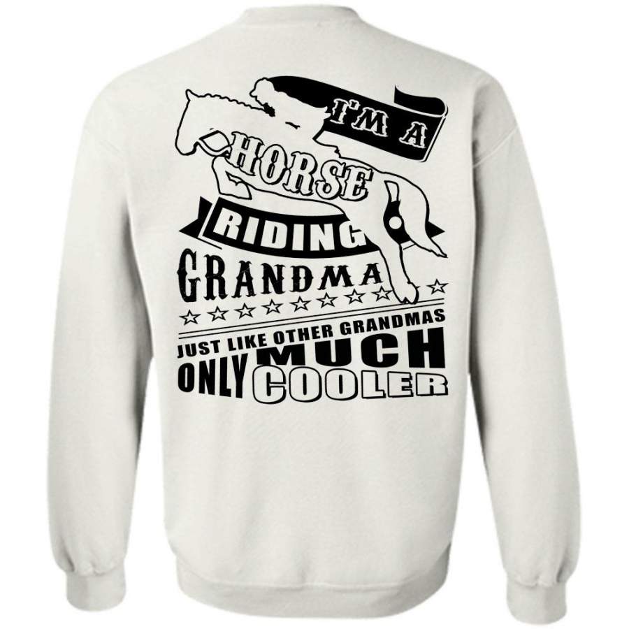 Sport T Shirt, I’m a Horse Riding Grandma Sweatshirt