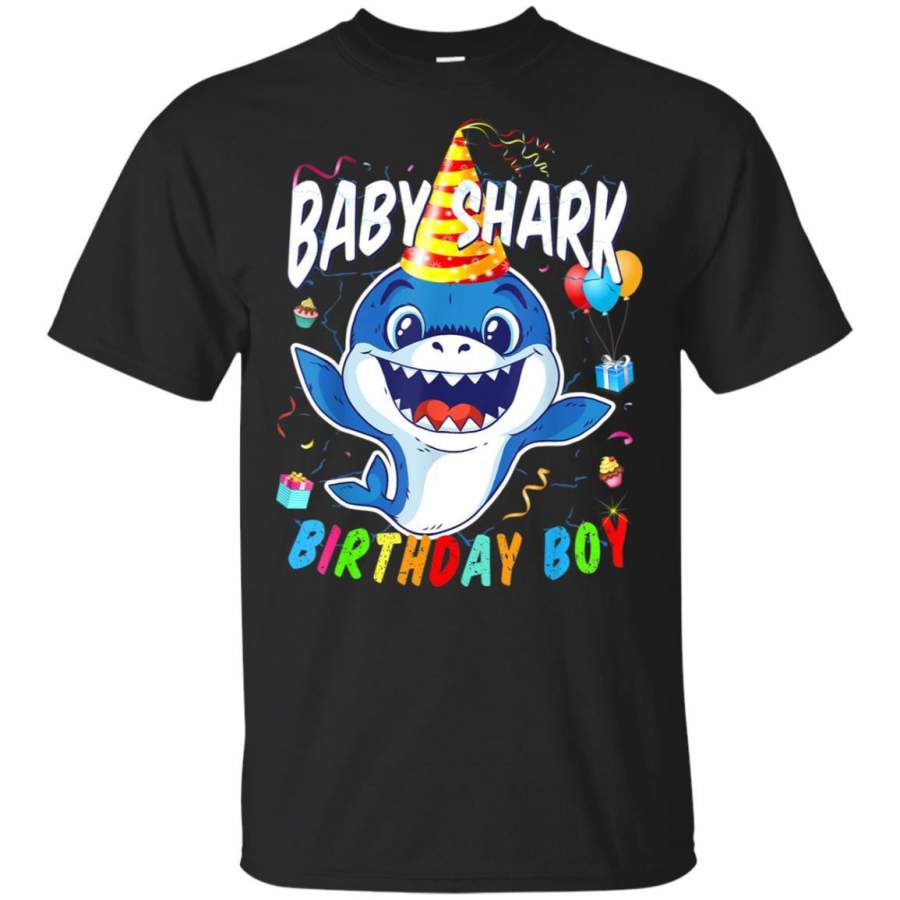 Birthday Boy Baby Shark T-Shirt