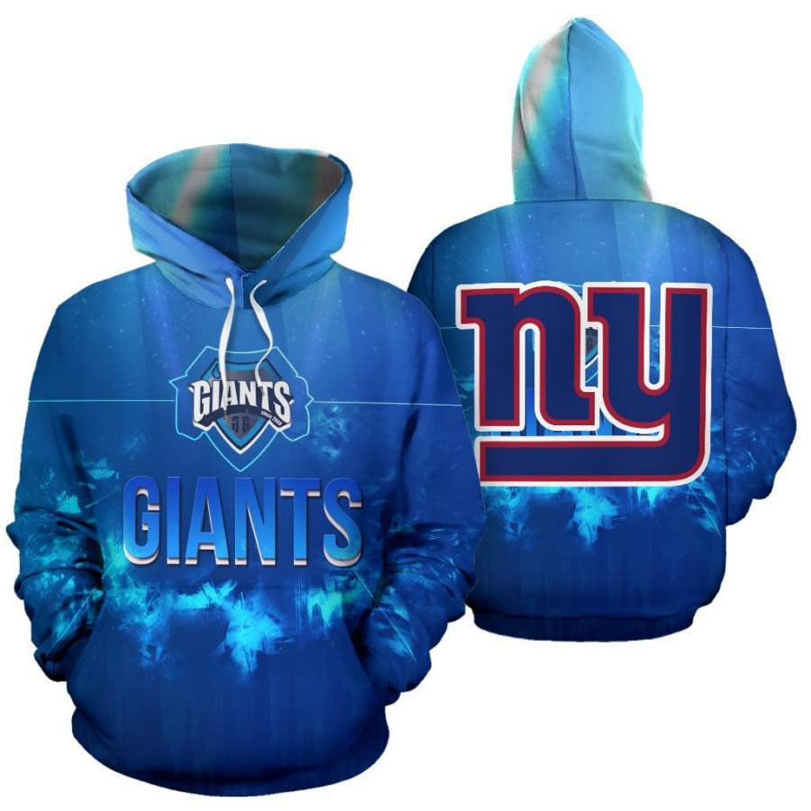 New York Giants Hoodie All Over Print