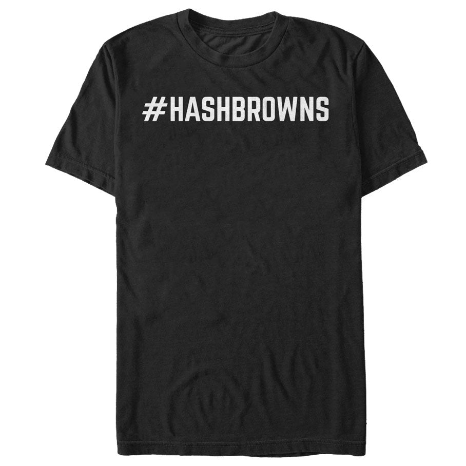 Chin Up Women’S Hashtag Hashbrowns  Boyfriend Tee