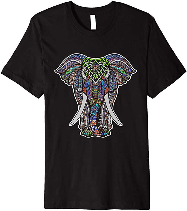 Henna Clothing | Save The Elephant Clothing Henna Premium T-Shirt