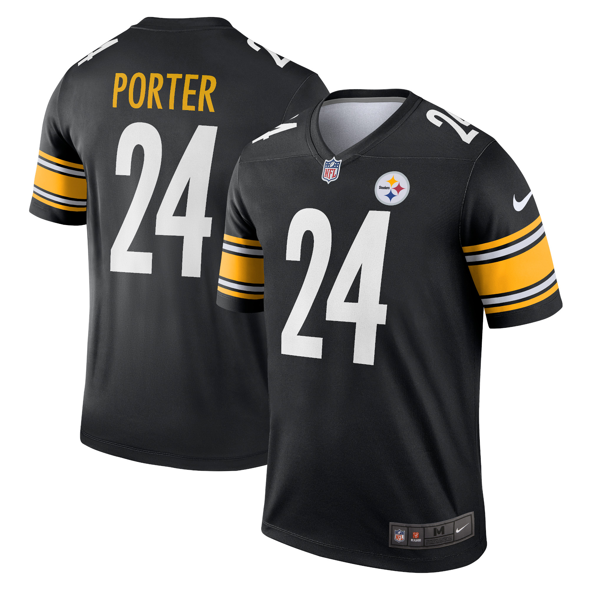 Joey Porter Jr. Pittsburgh Steelers Legend Jersey – Black