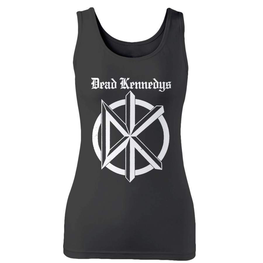 Dead Kennedys Distressed Old English Logo Woman’s Tank Top