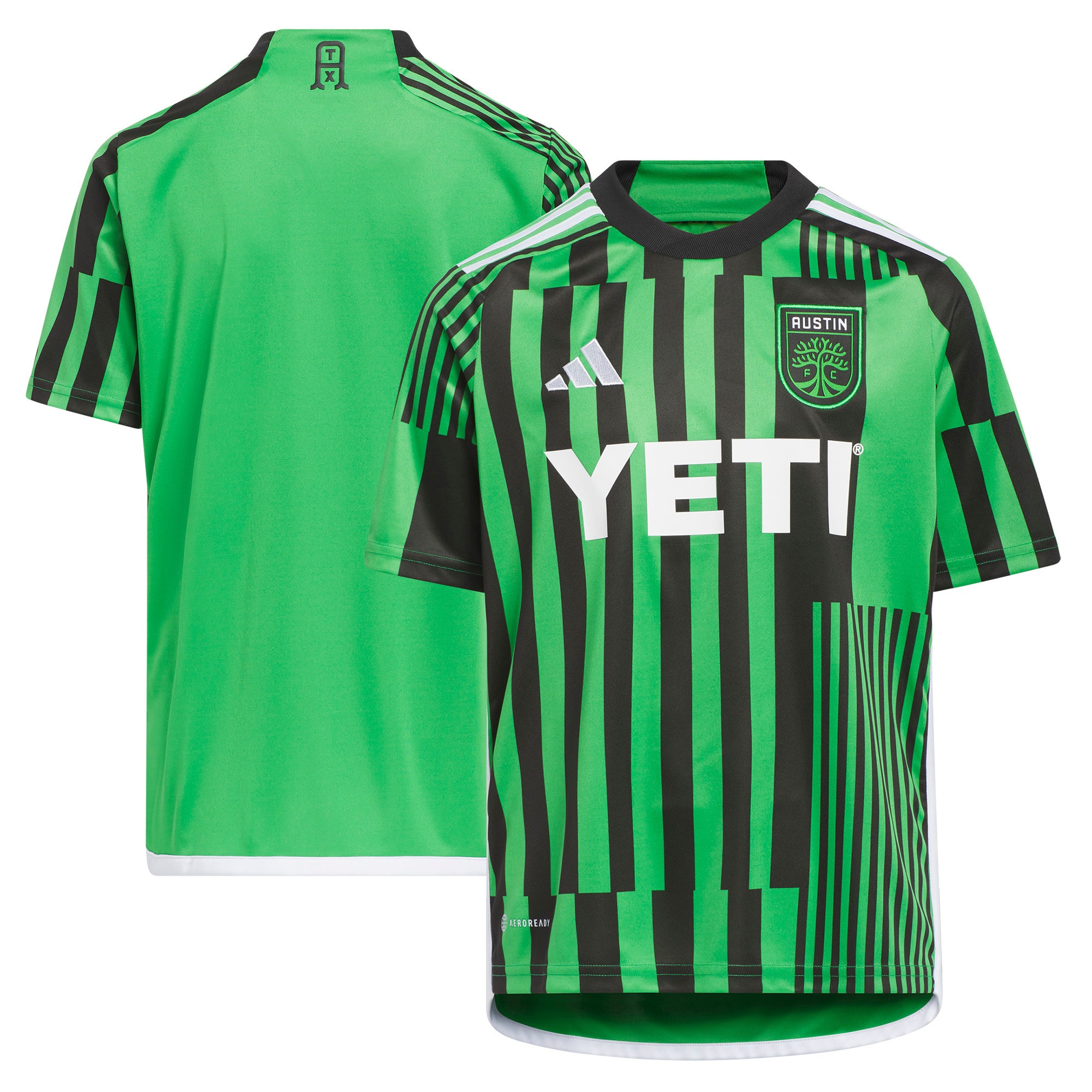 Austin FC Youth 2023 Las Voces Kit Replica Jersey – Green