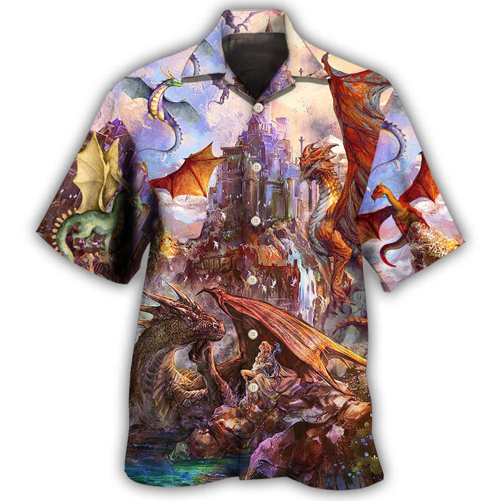 Dragon Life Lover Art Style Hawaii Shirt Ha72850